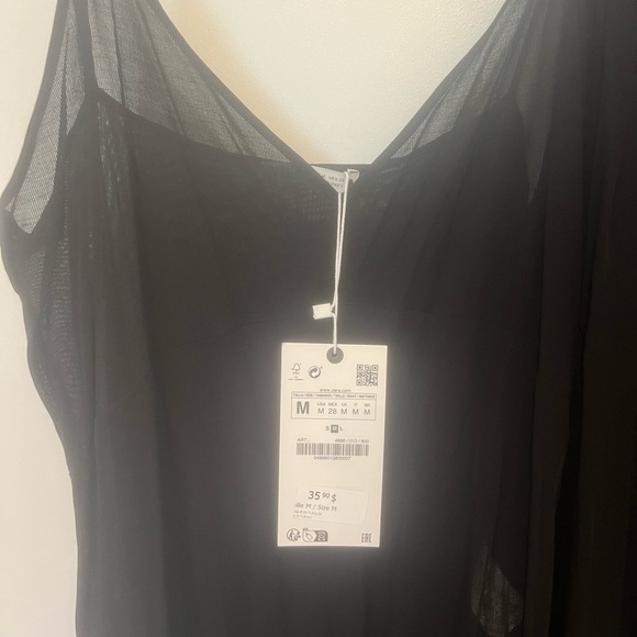 Zara Black Pajama Set - Picture 4 of 5